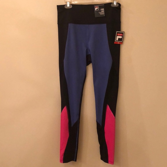 fila sport Pants - Fila Sport colorblock high rise activewear legging